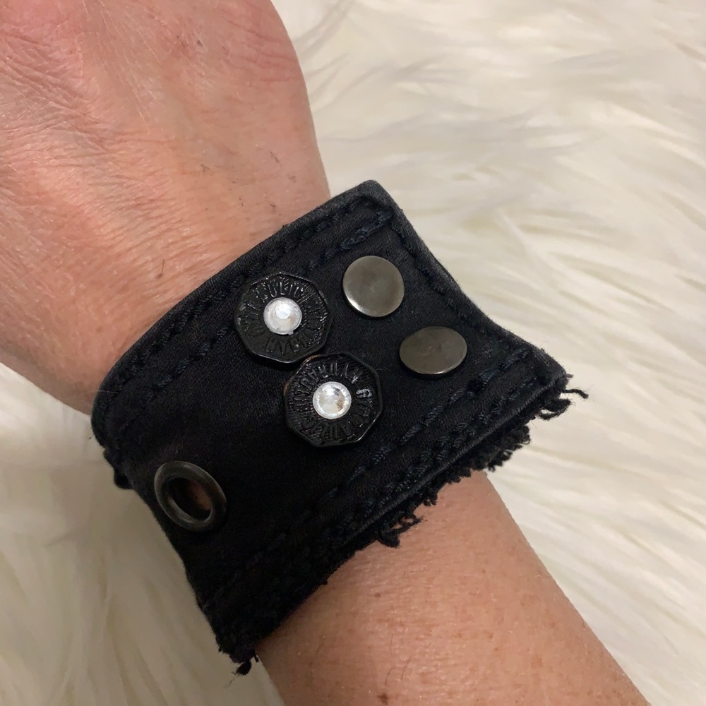 Custom Denim Bracelet